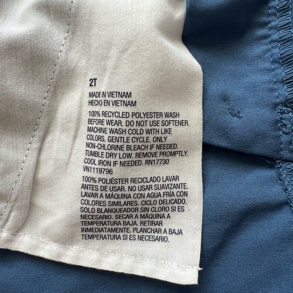 2ct Cat & Jack Toddler Boys Size 2T Quick Dry Shorts Blue (0753) - Picture 9 of 12